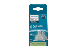 Philips Avent Anti-Colic Teat 1m+ 2 Pcs