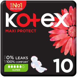 Kotex Maxi Super Pads 10 Pads