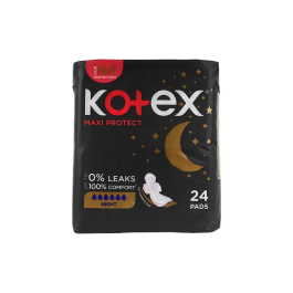 Kotex Maxi Protect Night Pads 24 Pads