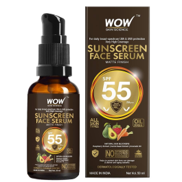 Wow Skin Science Sunscreen Matte Face Serum SPF55 50ml