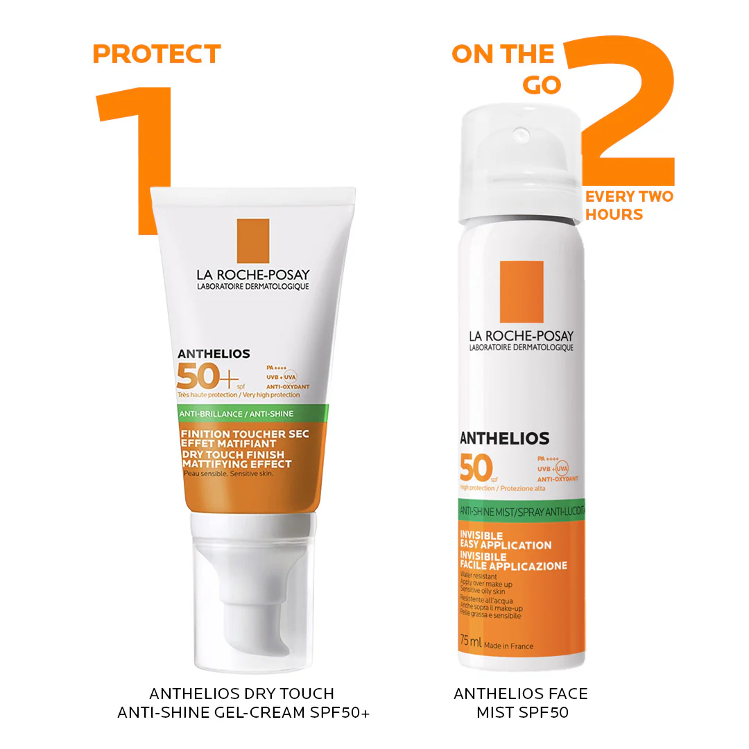 La Roche-Posay Anthelios XL Dry Touch Anti Shine Sunscreen SPF50+ for Oily Skin Gel-Cream 50ml product thumbnail 5