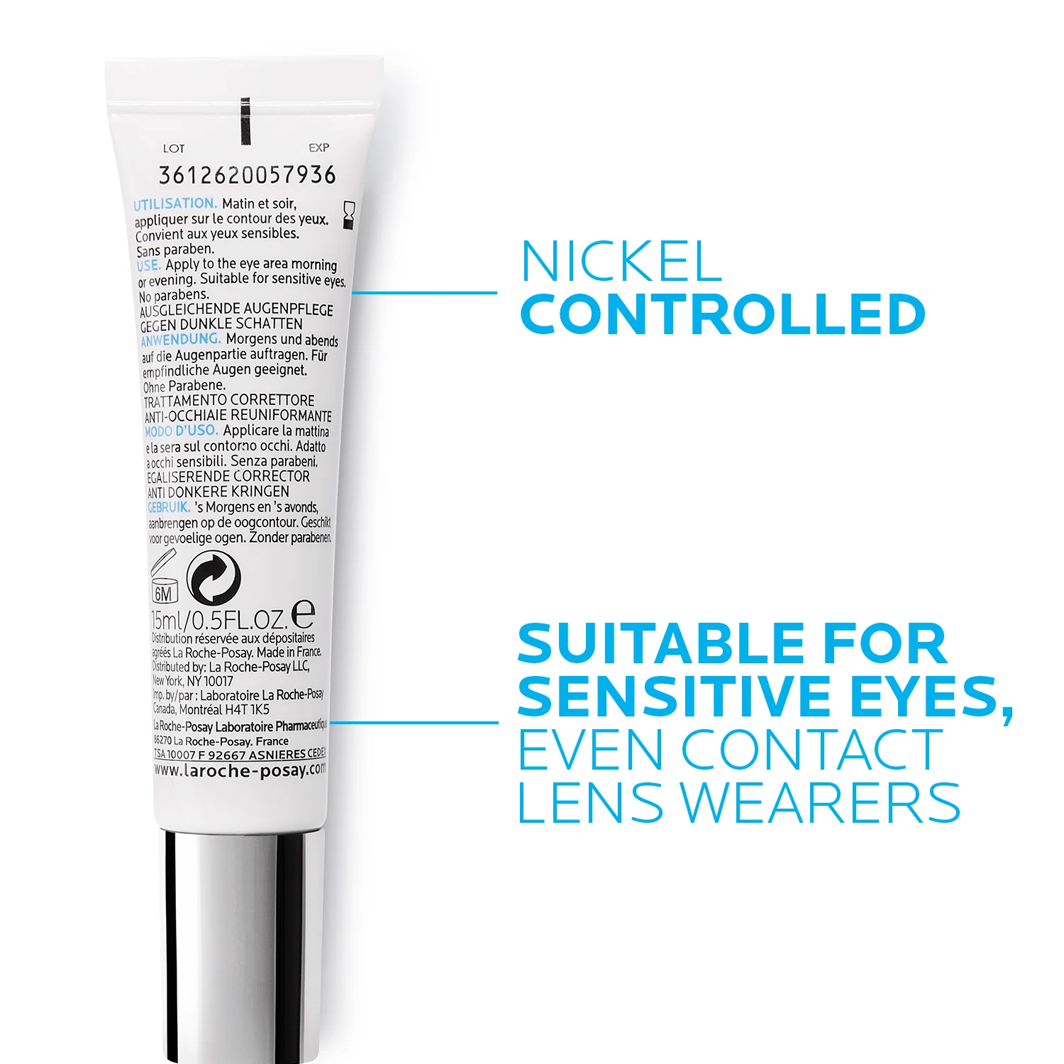 La Roche-Posay Pigmentclar Eye Cream for Dark Circles 15ml product thumbnail 5