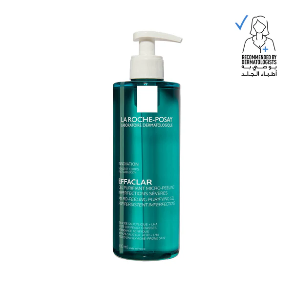 La Roche-posay Effaclar Micropeeling Cleansing Gel With Salicylic Acid For Oily Skin 400ml product thumbnail 2